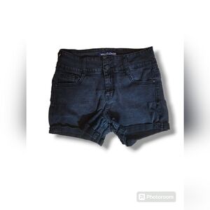 Wallflower Ultrafit Faded Black Distressed Shorts Size 9